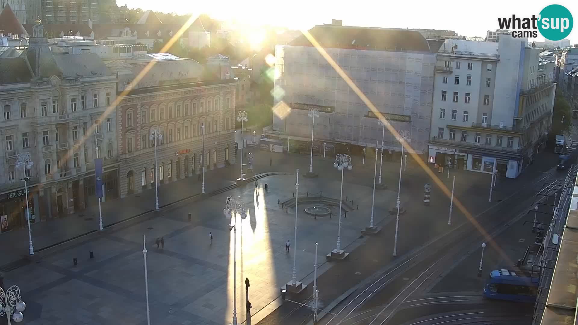 Webcam Zagreb – Ban Jelačić square