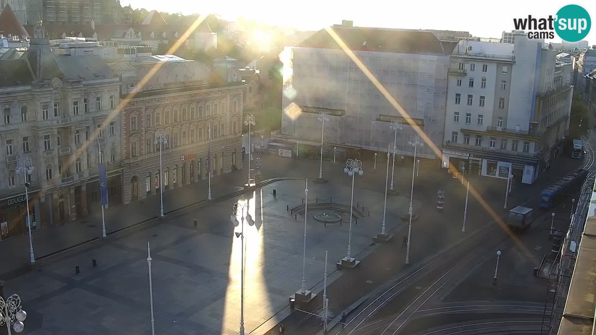 Webcam Zagreb – Ban Jelačić square