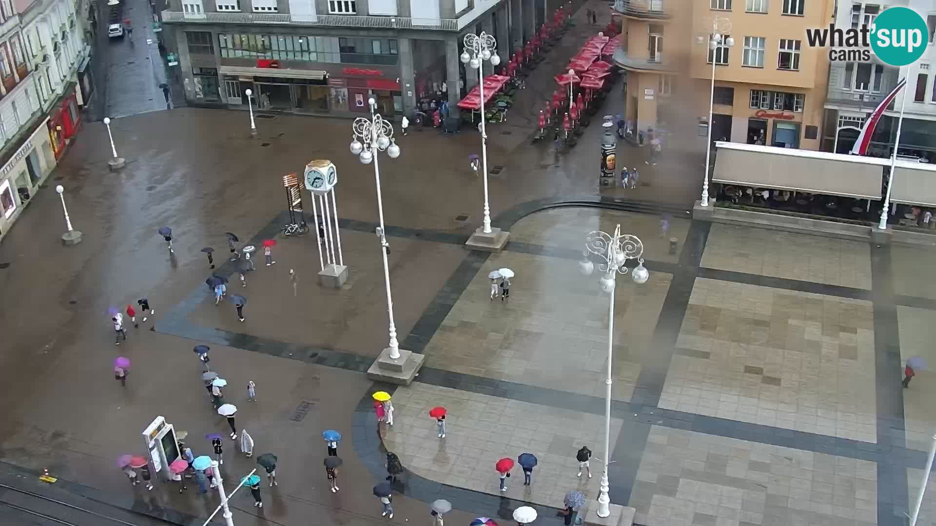 Webcam Zagreb – Ban Jelačić square