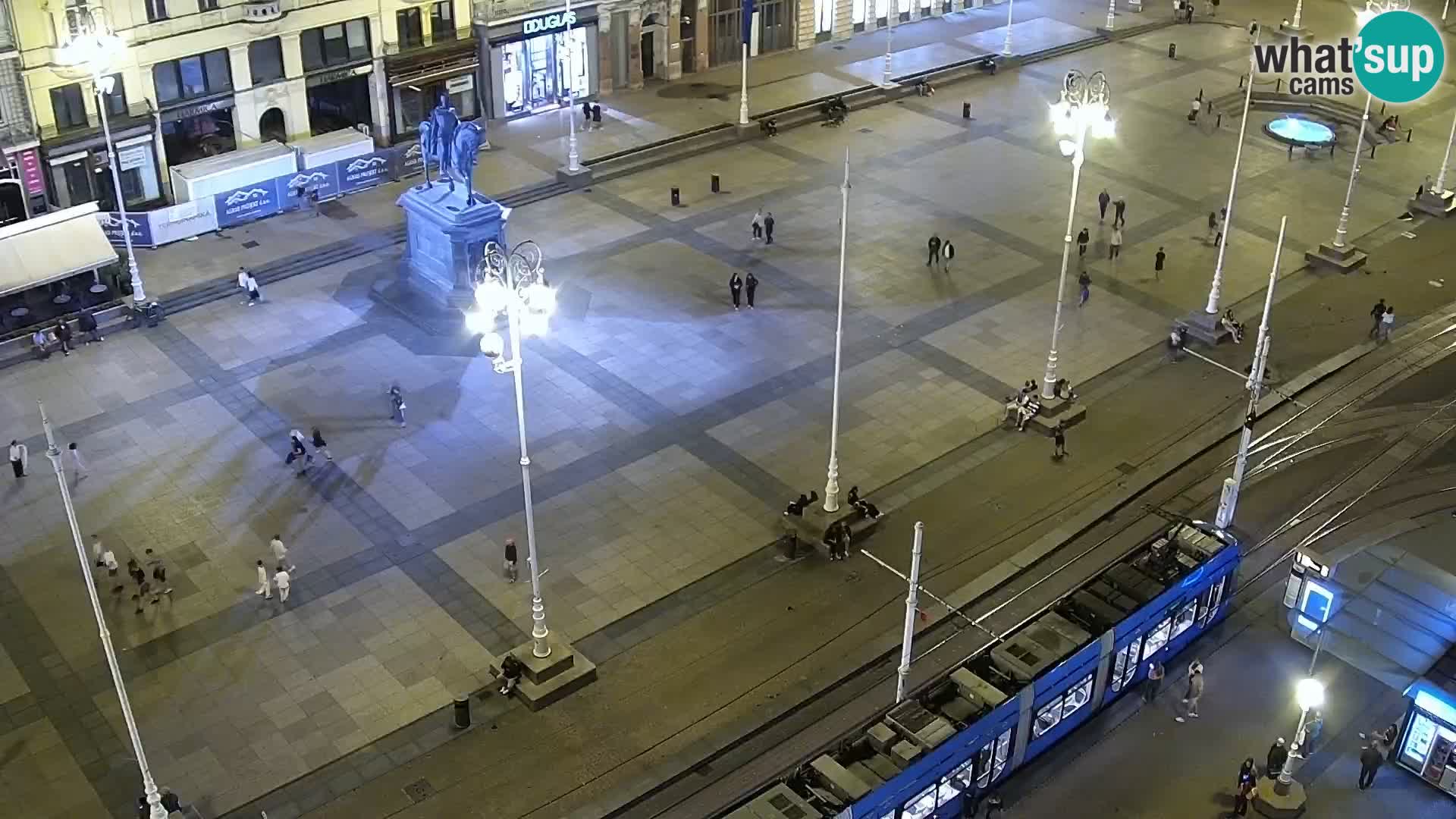 Webcam live Zagreb – Piazza Ban Jelačić