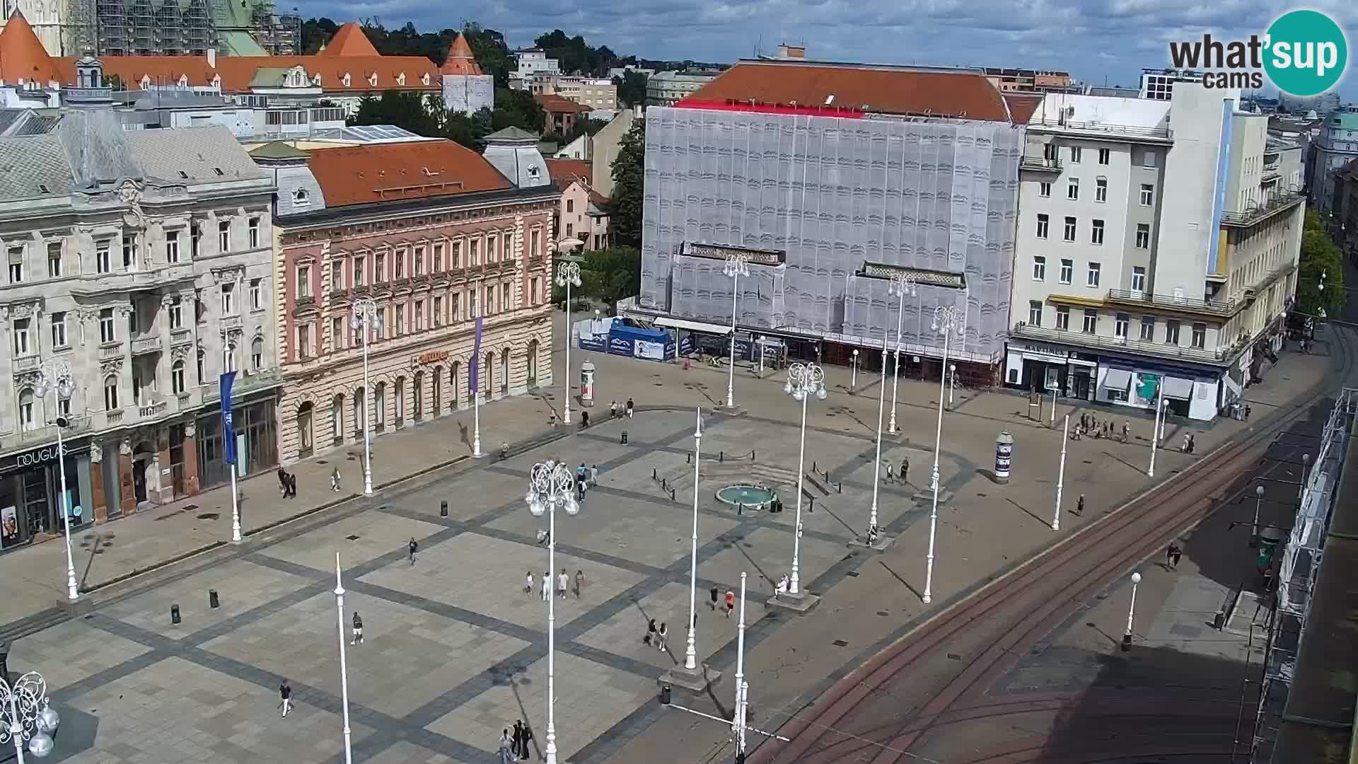Ban Jelačić live cam Zagreb – Hotel Dubrovnik