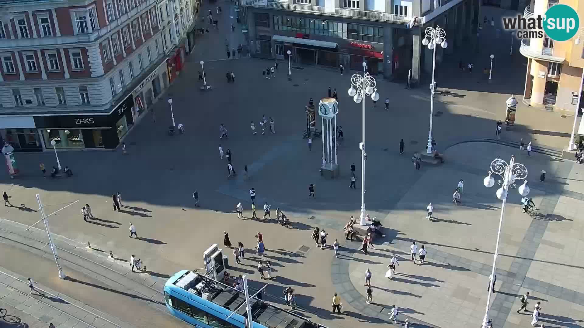 Ban Jelačić live cam Zagreb – Hotel Dubrovnik