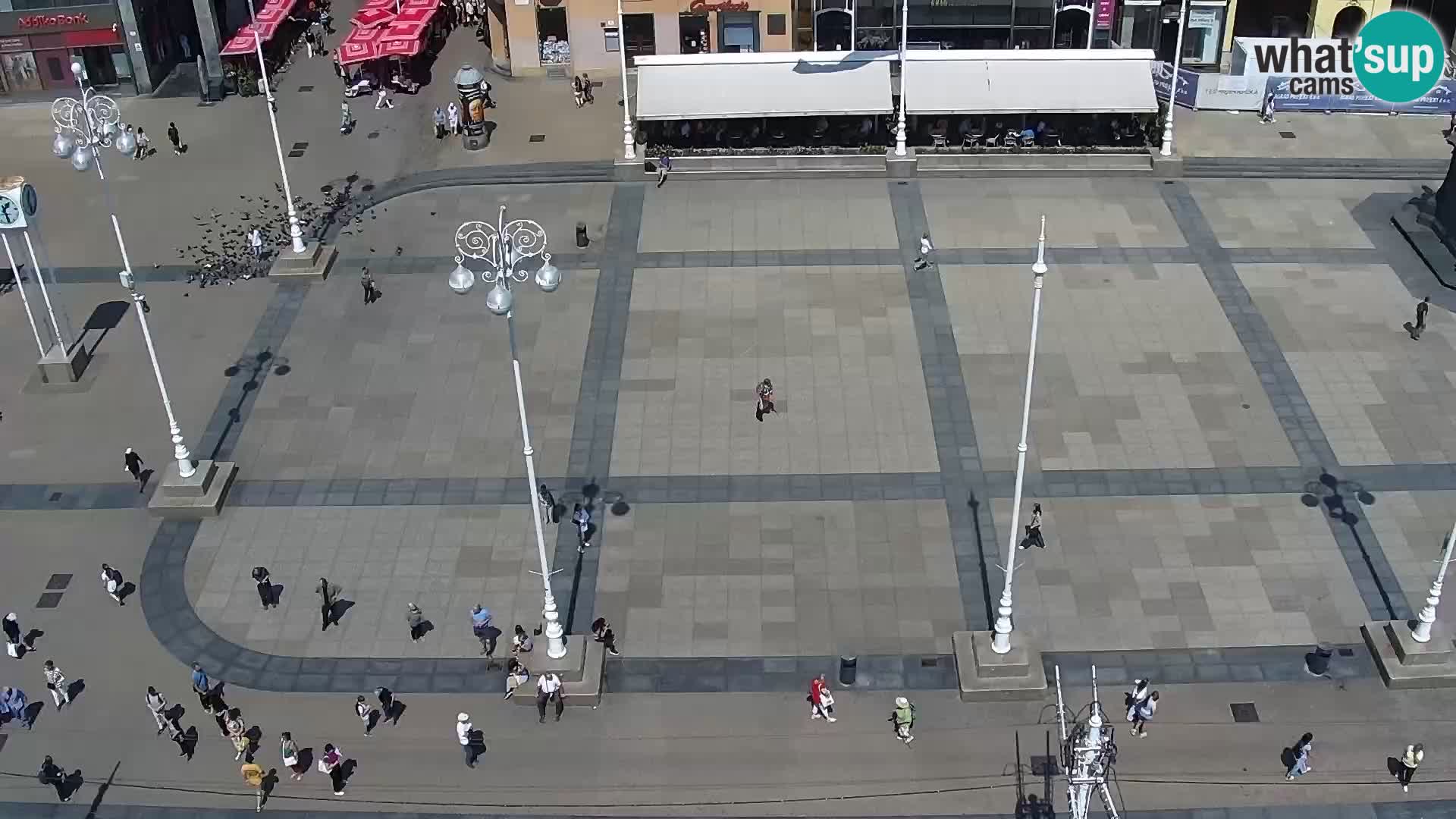 LIVE Webcam Zagreb Hotel Dubrovnik | Ban Jelačić square