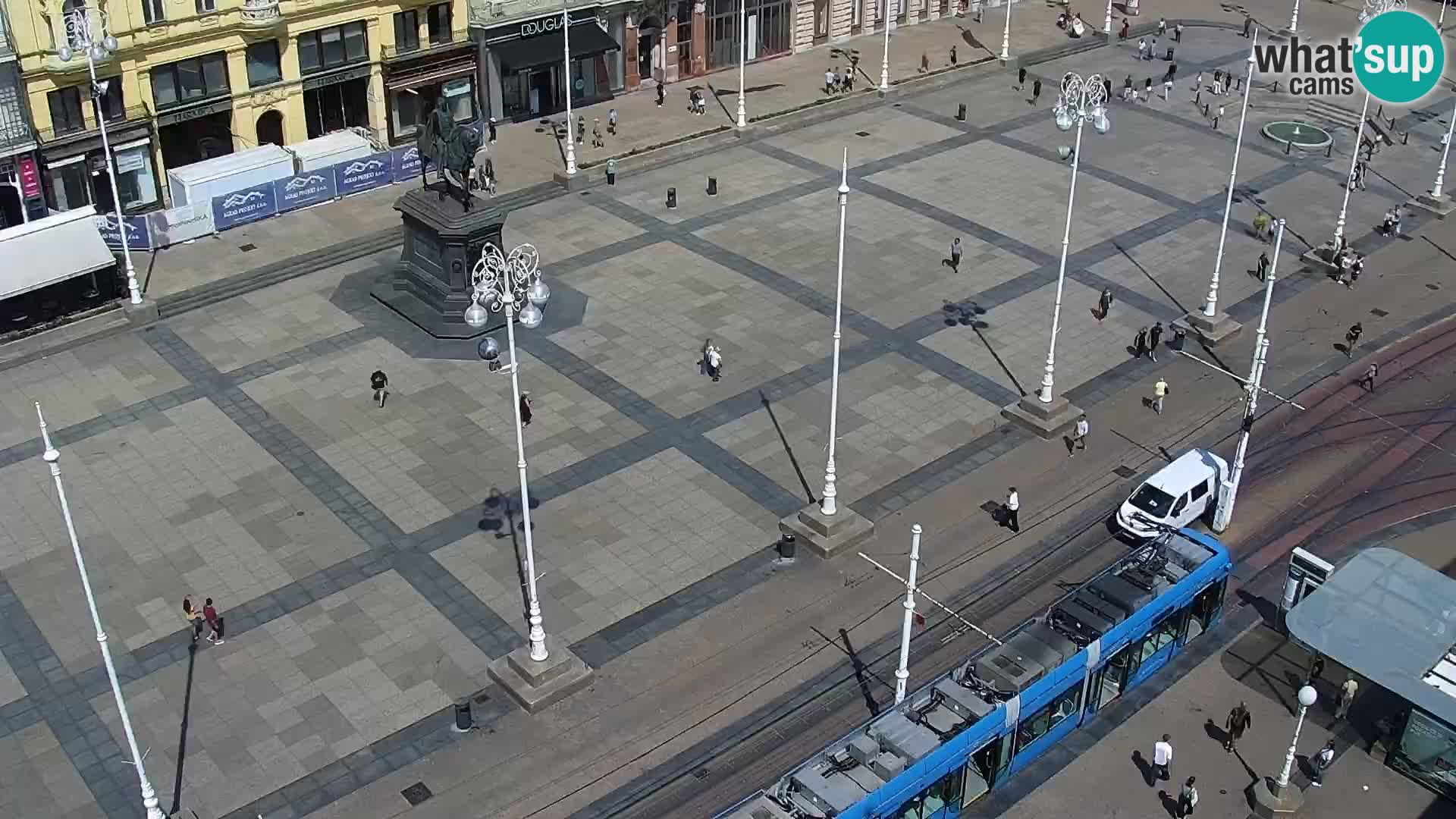 Piazza Ban Jelačić livecam Zagreb – Hotel Dubrovnik