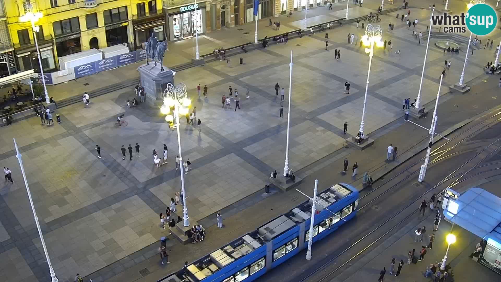 Ban Jelačić Platz  Live webcam Zagreb – Hotel Dubrovnik