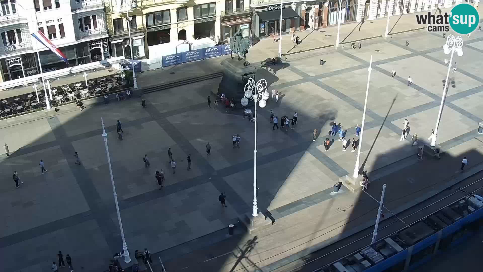 Plaza Ban Jelačić camera en vivo Zagreb – Hotel Dubrovnik