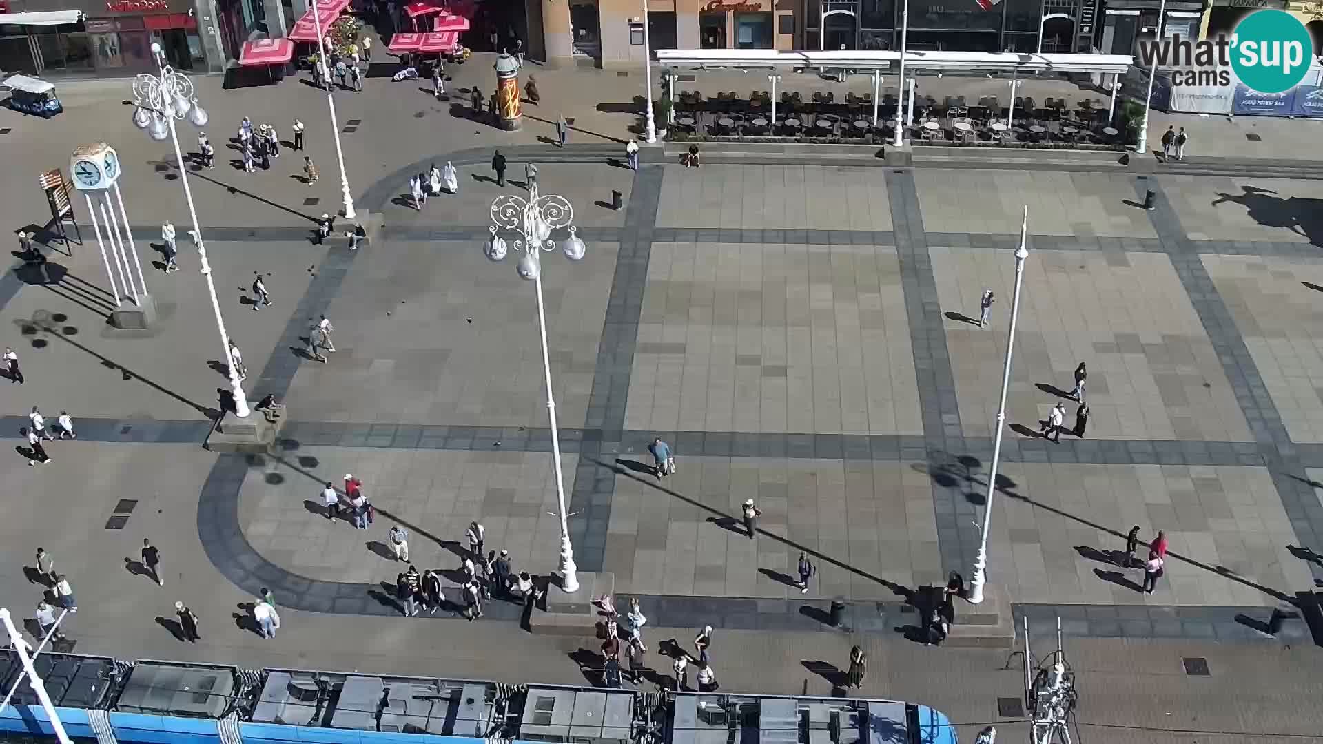 Ban Jelačić Platz  Live webcam Zagreb – Hotel Dubrovnik