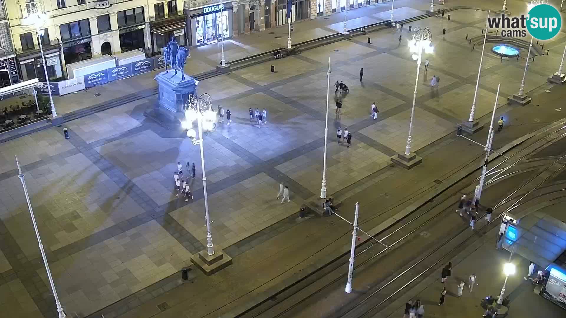 Ban Jelačić live cam Zagreb – Hotel Dubrovnik