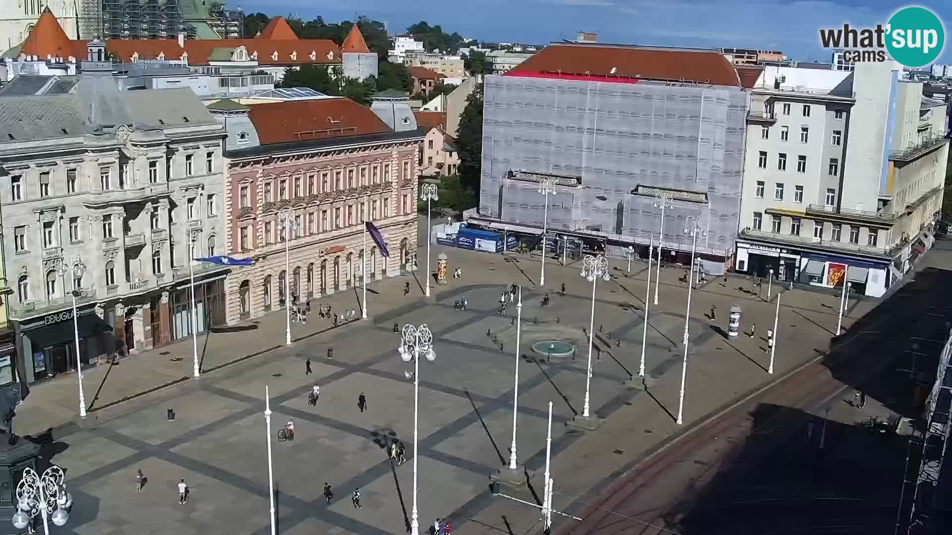 Ban Jelačić live cam Zagreb – Hotel Dubrovnik