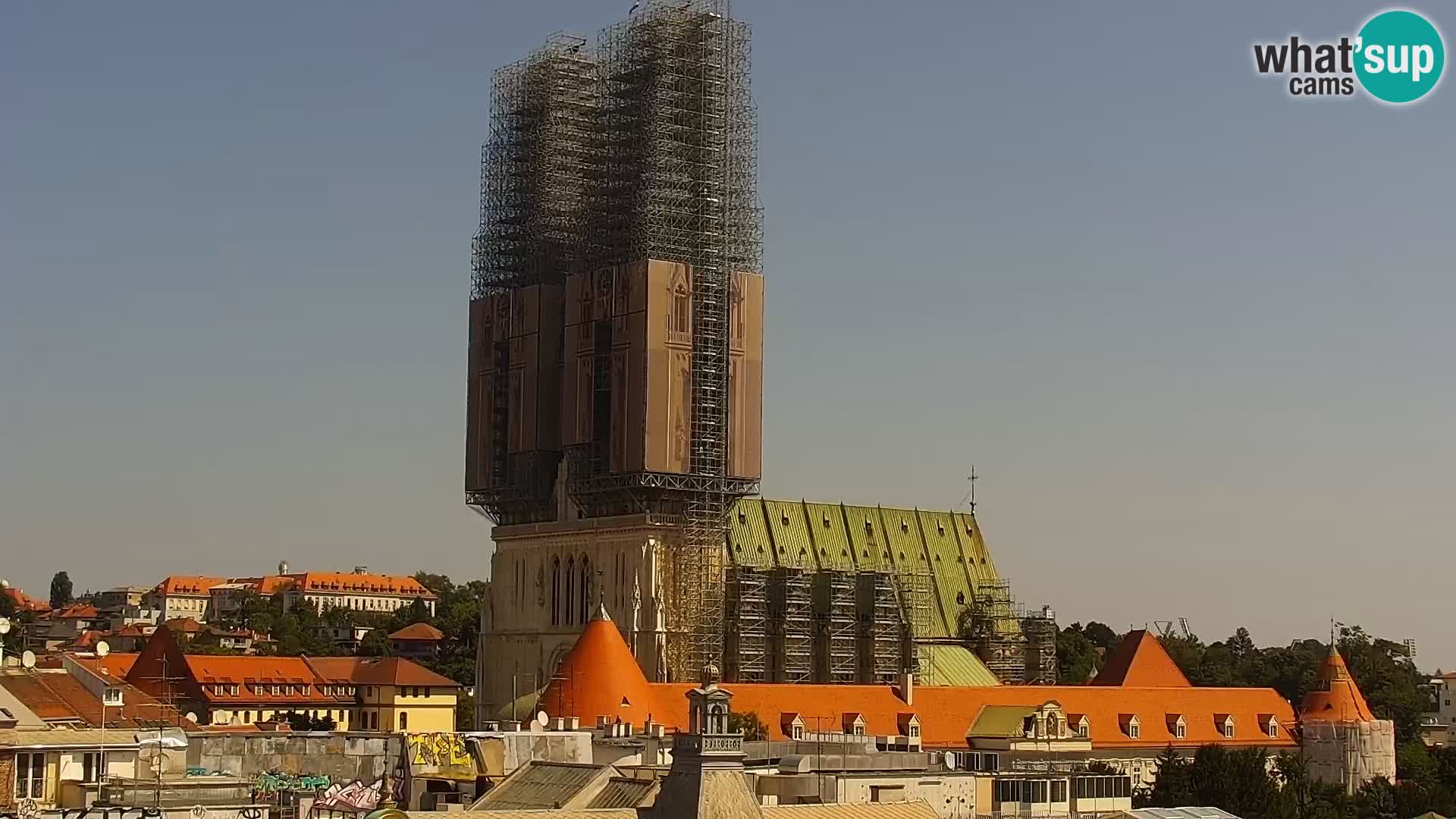 Trg Bana Jelačića v živo Zagreb – Hotel Dubrovnik