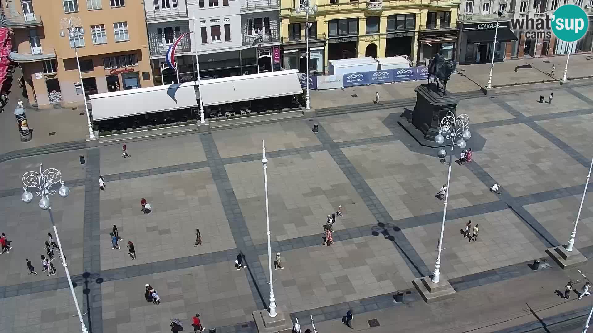 Ban Jelačić live cam Zagreb – Hotel Dubrovnik
