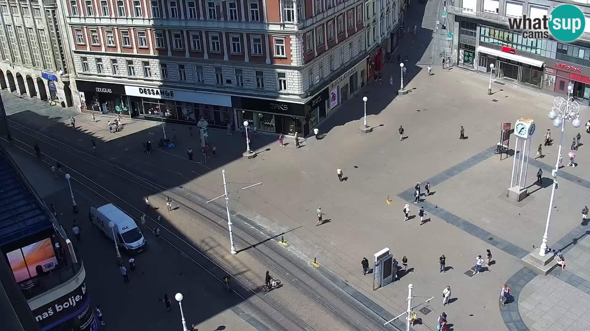 Ban Jelačić live cam Zagreb – Hotel Dubrovnik