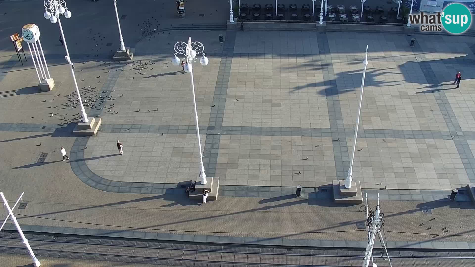 Plaza Ban Jelačić camera en vivo Zagreb – Hotel Dubrovnik