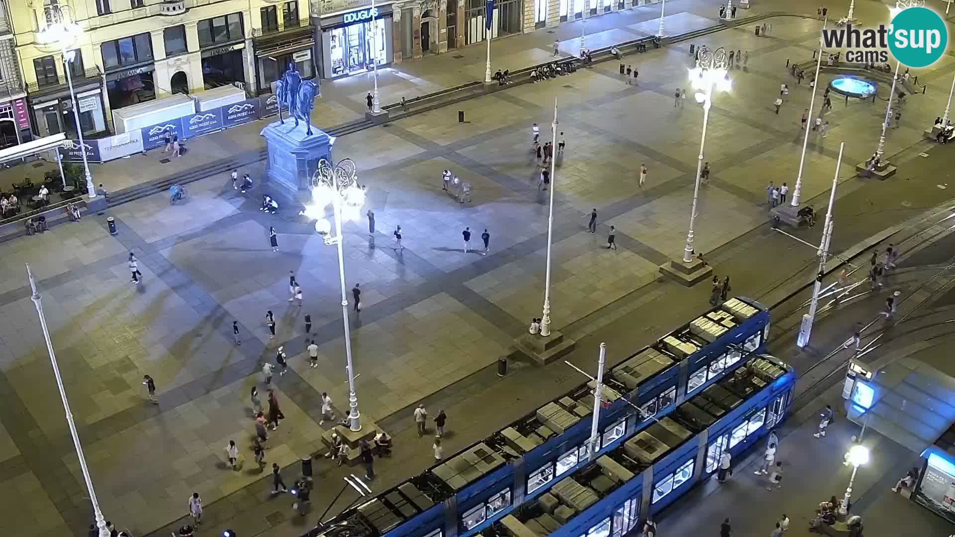 LIVE Webcam Zagreb Hotel Dubrovnik | Ban Jelačić square