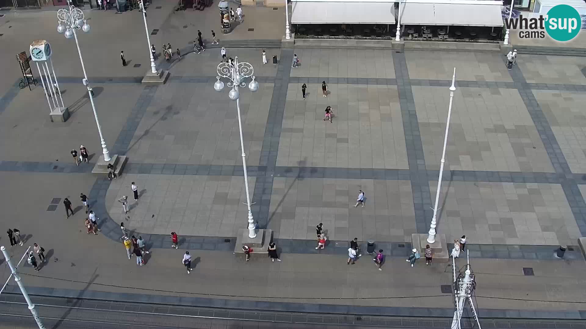 Ban Jelačić Platz  Live webcam Zagreb – Hotel Dubrovnik