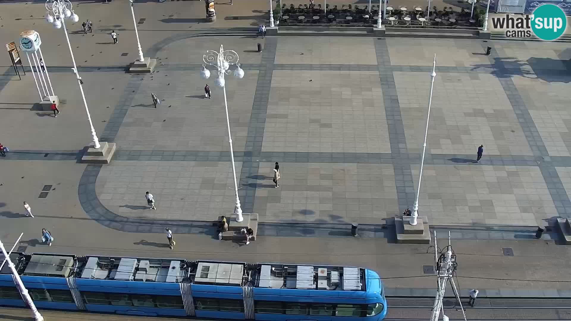 Ban Jelačić Platz  Live webcam Zagreb – Hotel Dubrovnik