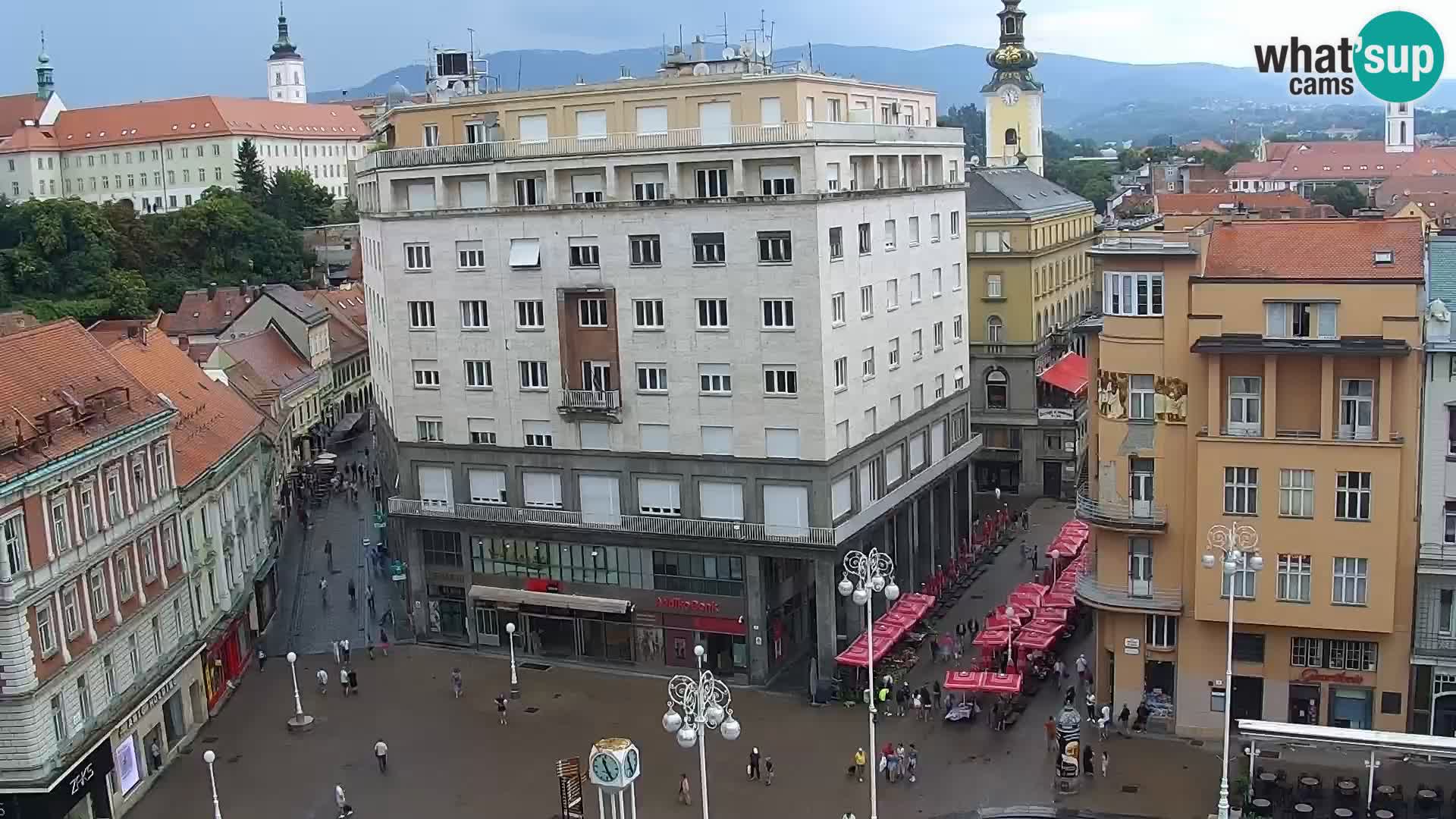 Piazza Ban Jelačić livecam Zagreb – Hotel Dubrovnik