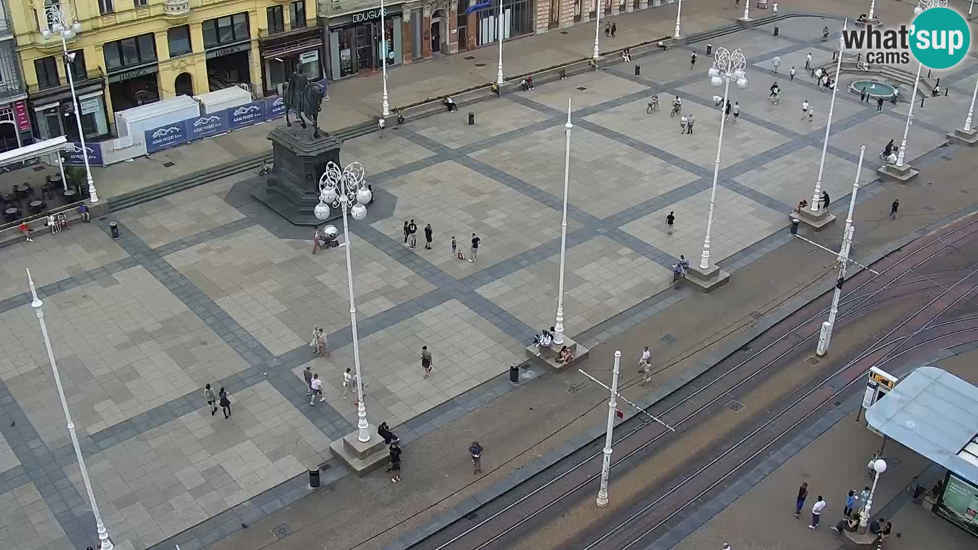 LIVE Webcam Zagreb Hotel Dubrovnik | Ban Jelačić square