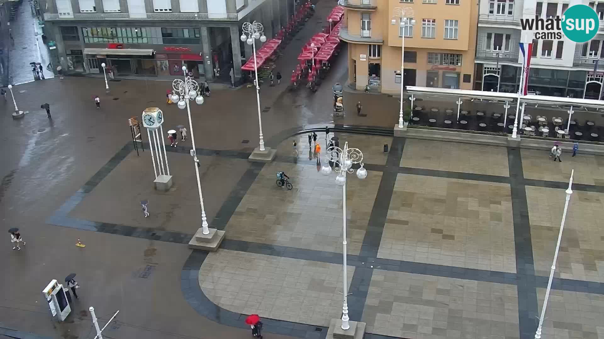 Ban Jelačić Platz  Live webcam Zagreb – Hotel Dubrovnik