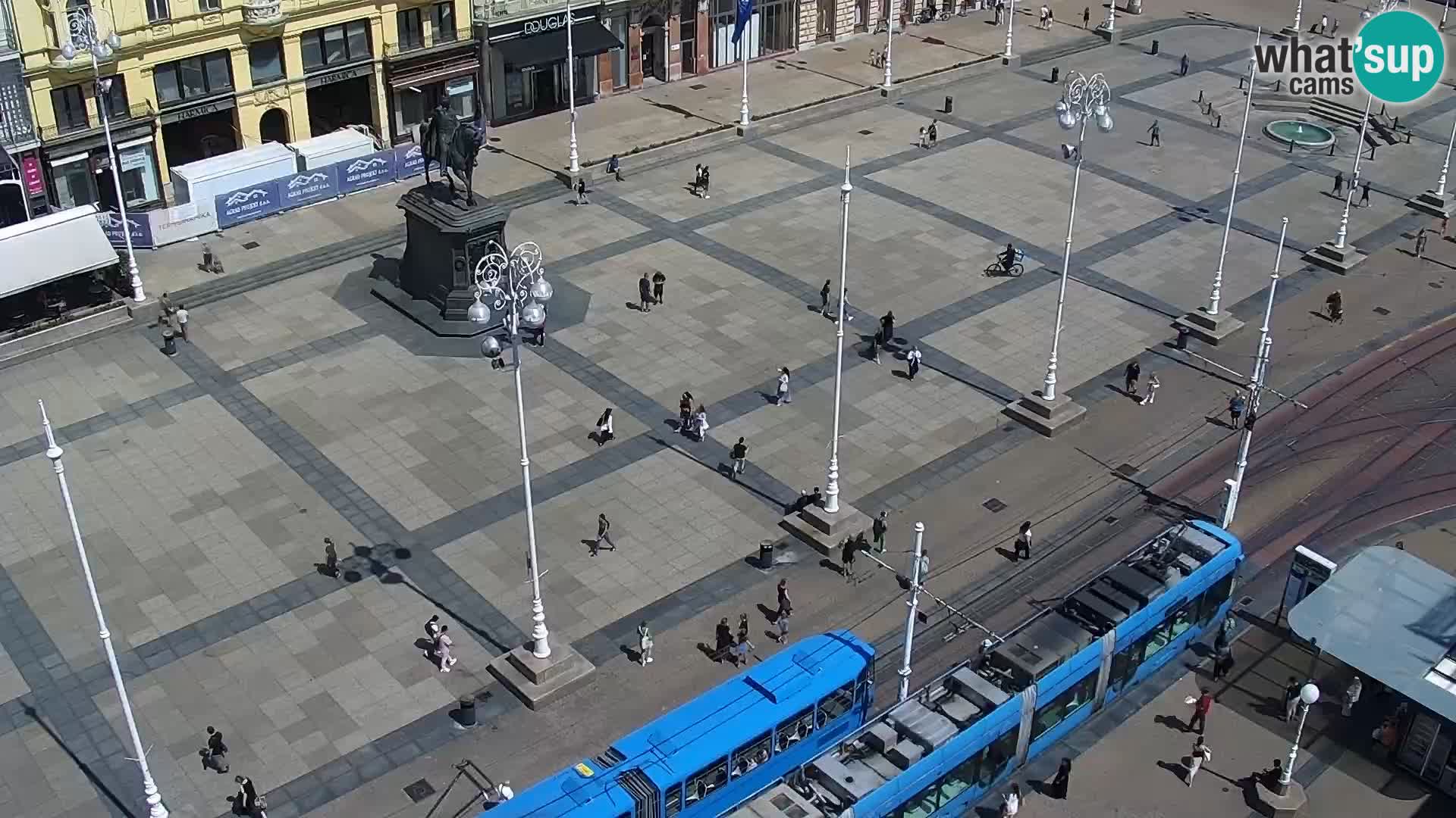 Ban Jelačić live cam Zagreb – Hotel Dubrovnik