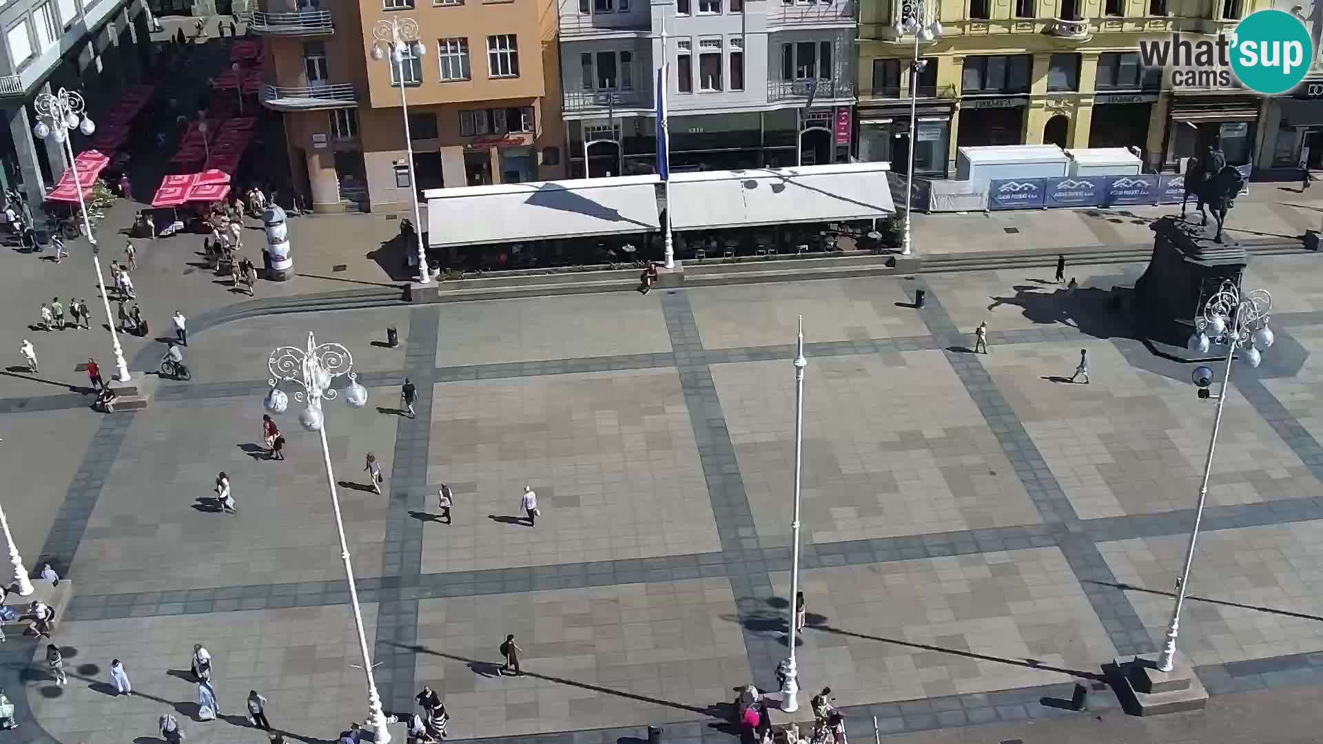 Ban Jelačić live cam Zagreb – Hotel Dubrovnik