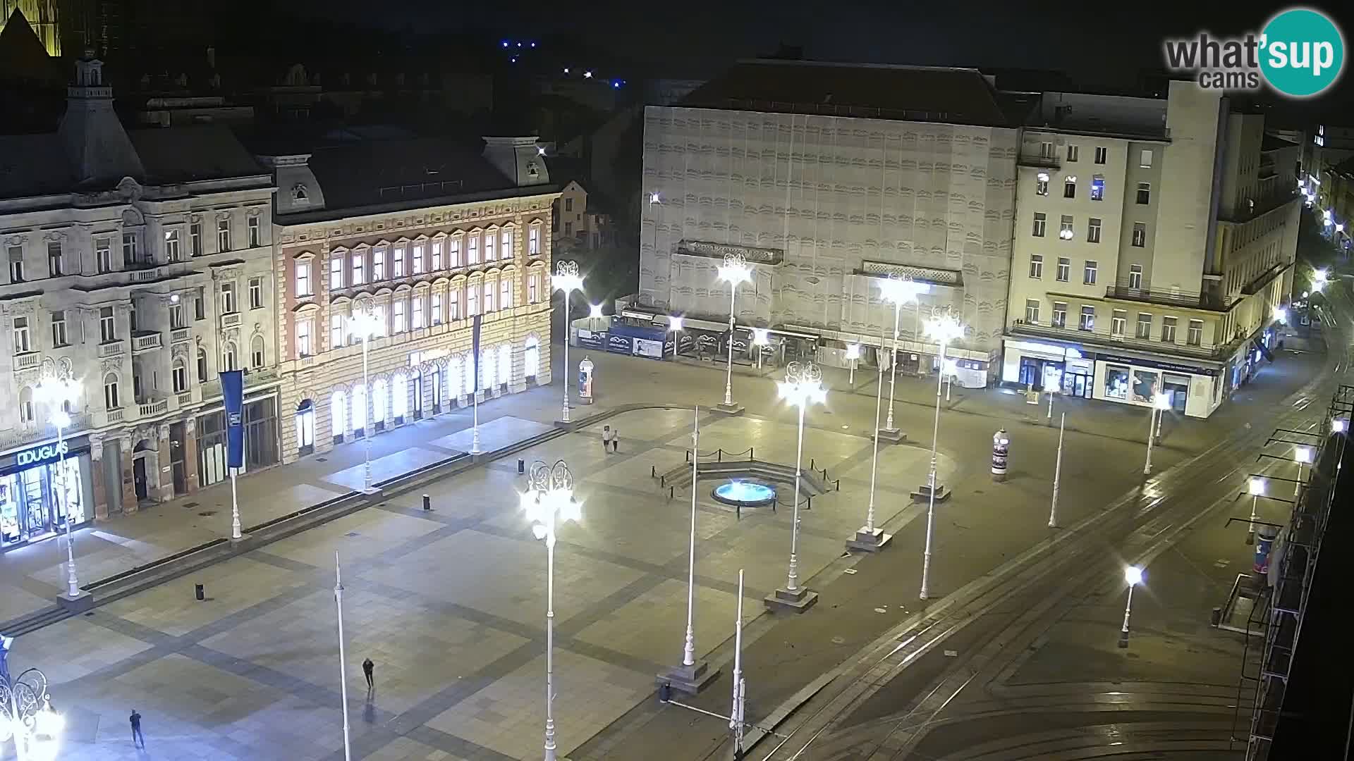 Plaza Ban Jelačić camera en vivo Zagreb – Hotel Dubrovnik