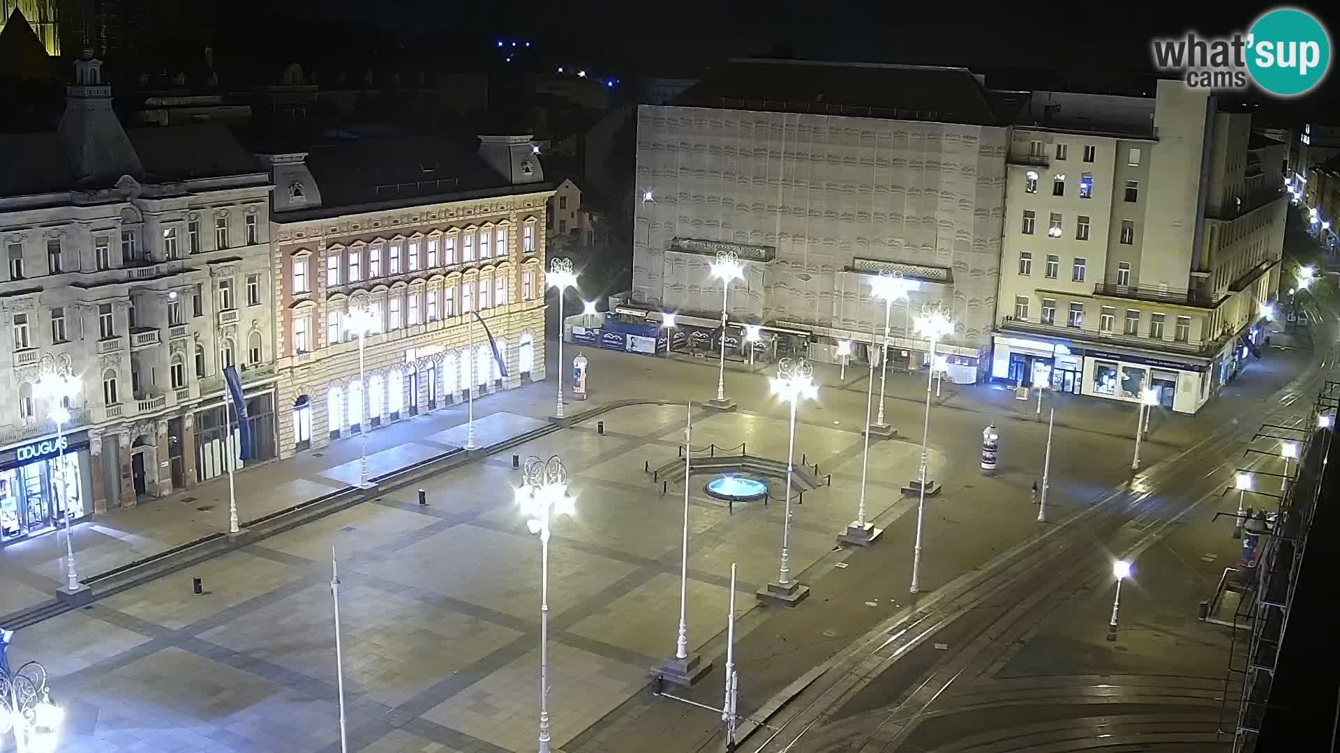 Ban Jelačić Platz  Live webcam Zagreb – Hotel Dubrovnik