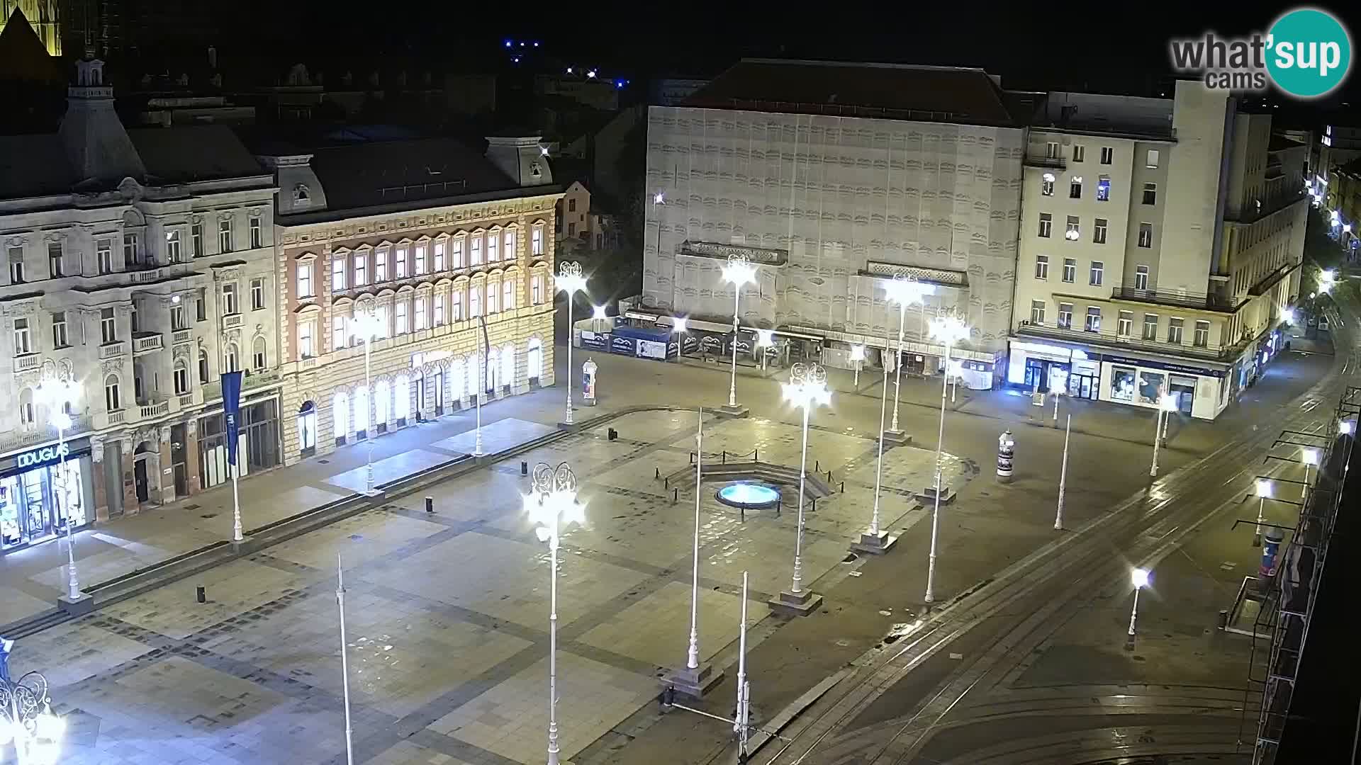 Piazza Ban Jelačić livecam Zagreb – Hotel Dubrovnik
