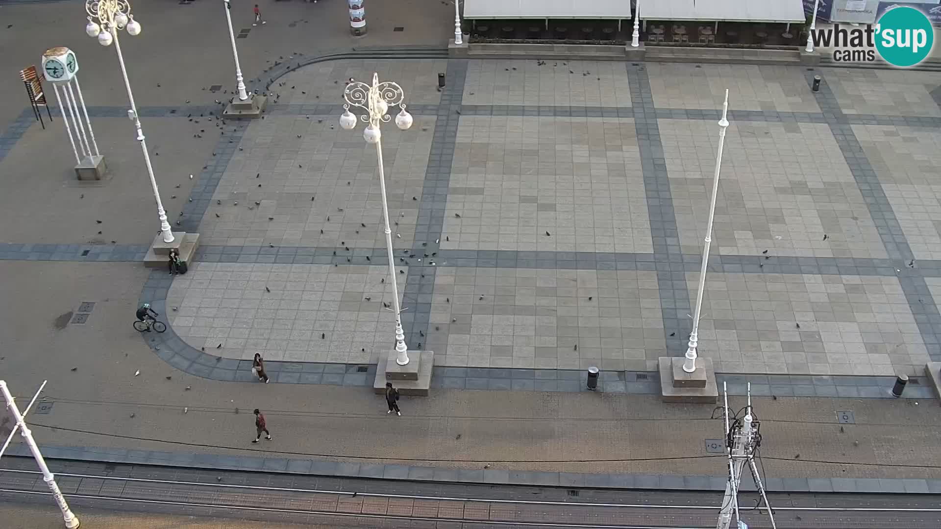 LIVE Webcam Zagreb Hotel Dubrovnik | Ban Jelačić square