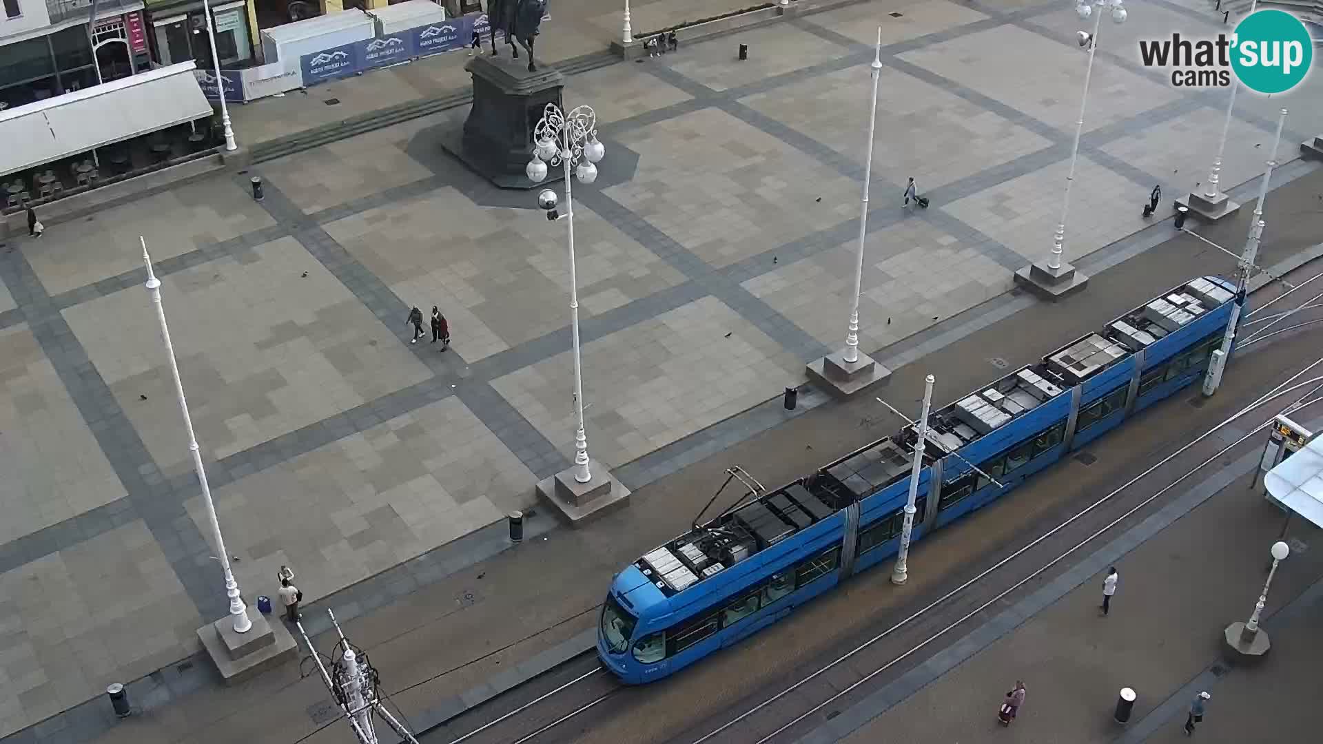 LIVE Webcam Zagreb Hotel Dubrovnik | Ban Jelačić square