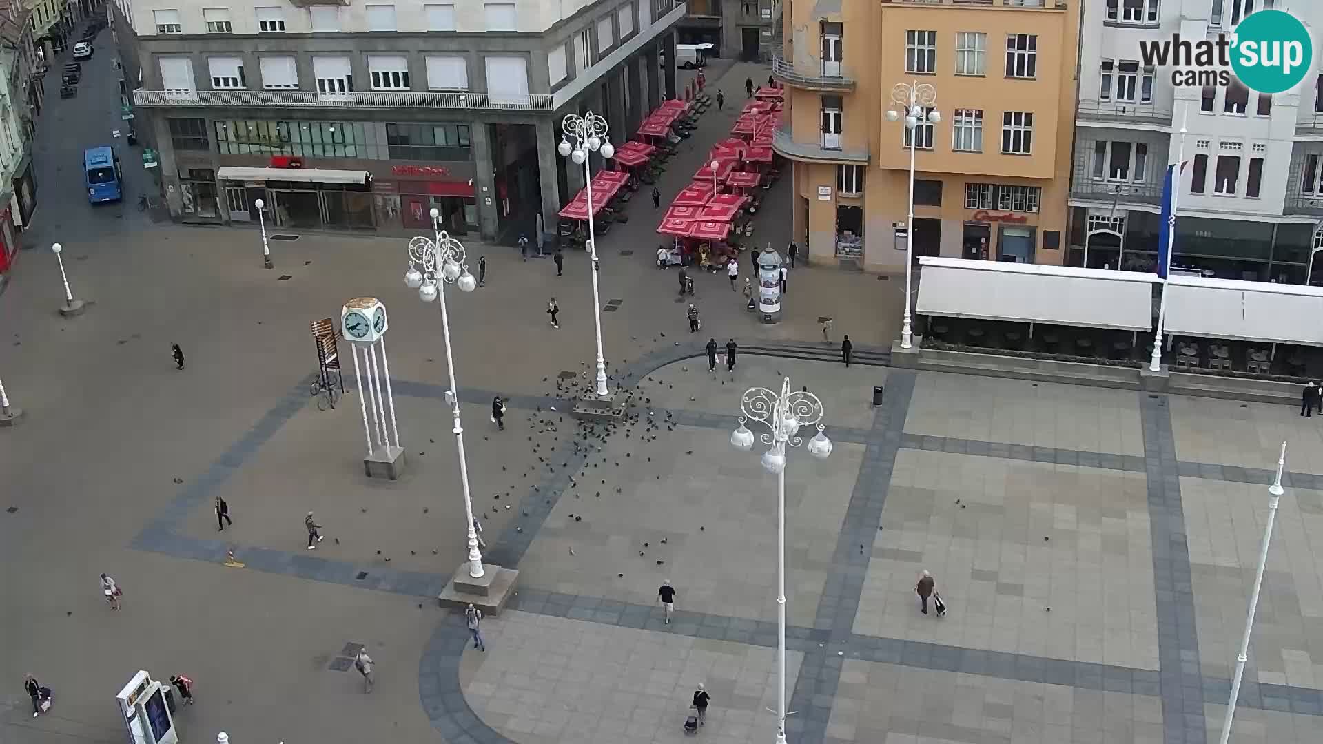Ban Jelačić live cam Zagreb – Hotel Dubrovnik
