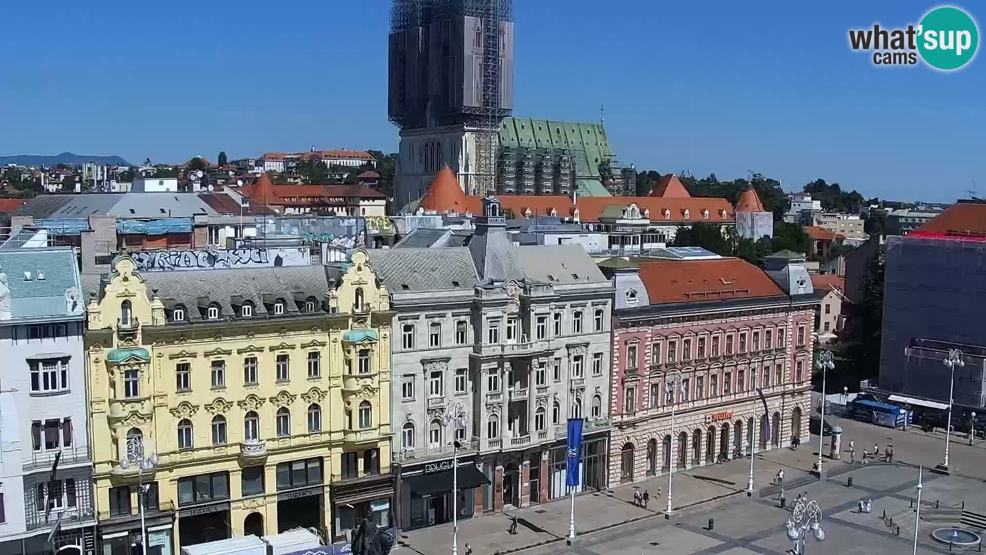 Ban Jelačić live cam Zagreb – Hotel Dubrovnik