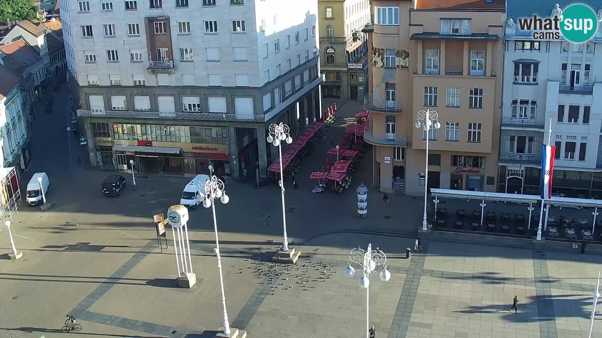 LIVE Webcam Zagreb Hotel Dubrovnik | Ban Jelačić square