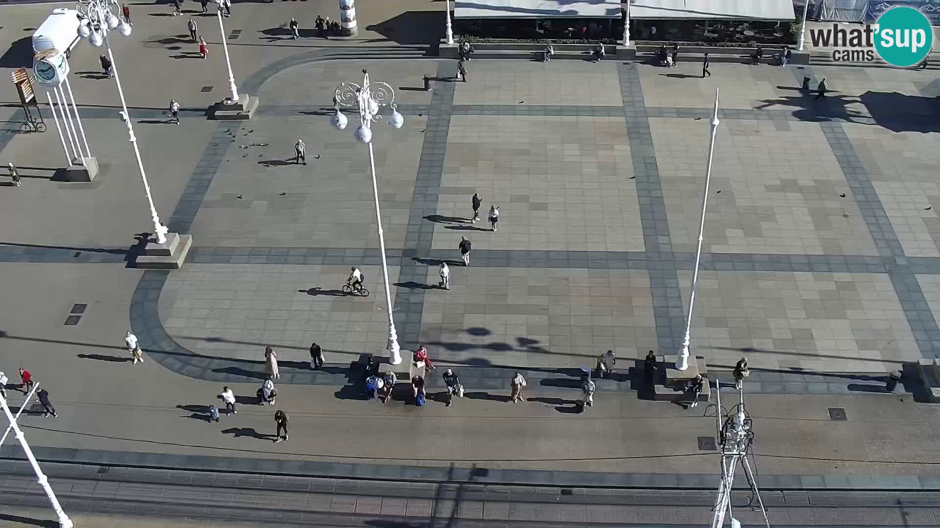 Ban Jelačić Platz  Live webcam Zagreb – Hotel Dubrovnik