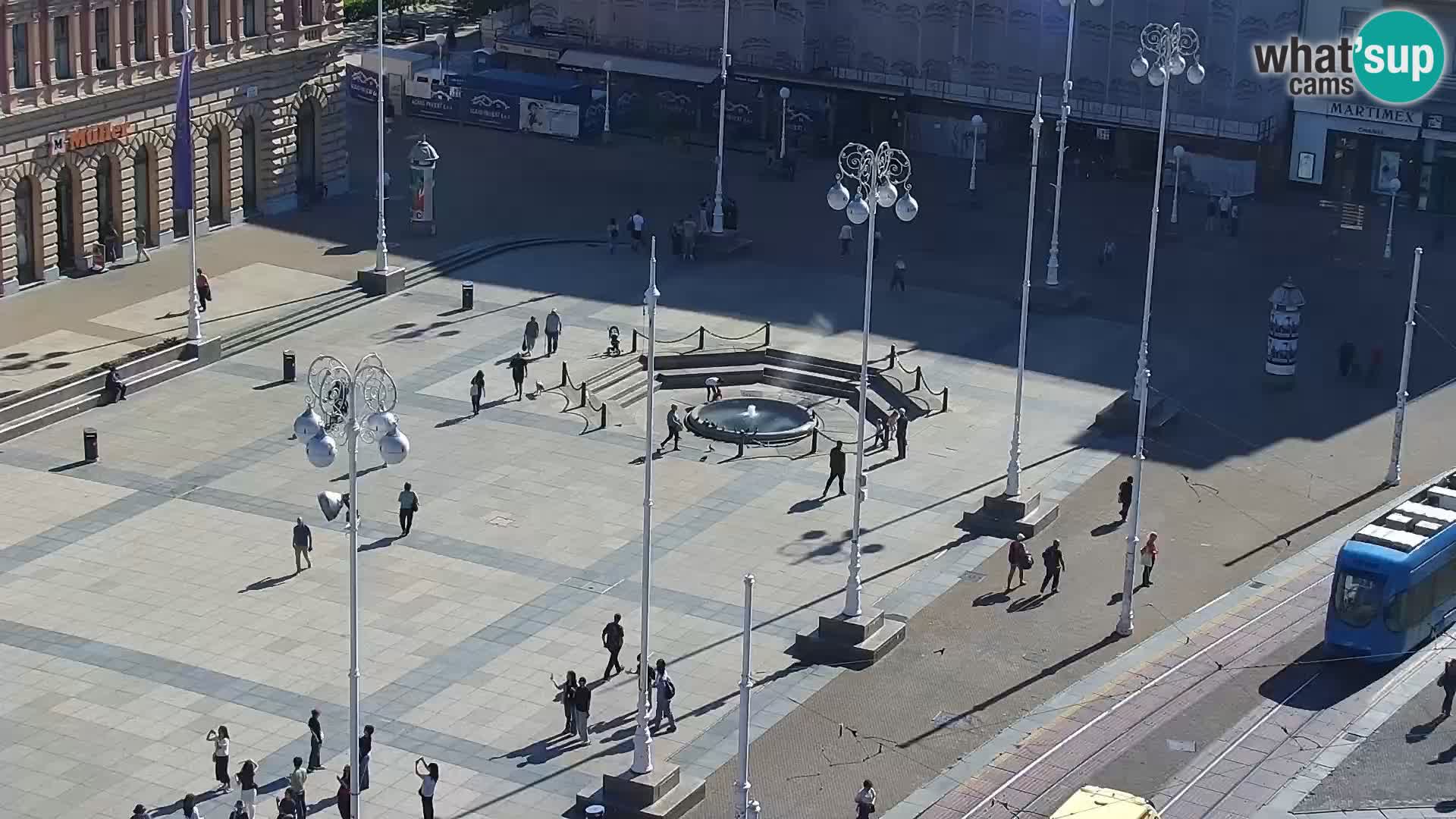 Ban Jelačić live cam Zagreb – Hotel Dubrovnik