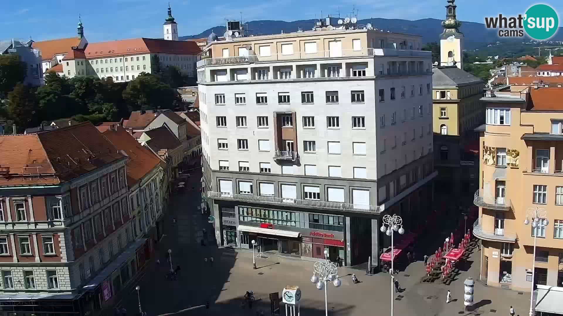 Ban Jelačić live cam Zagreb – Hotel Dubrovnik