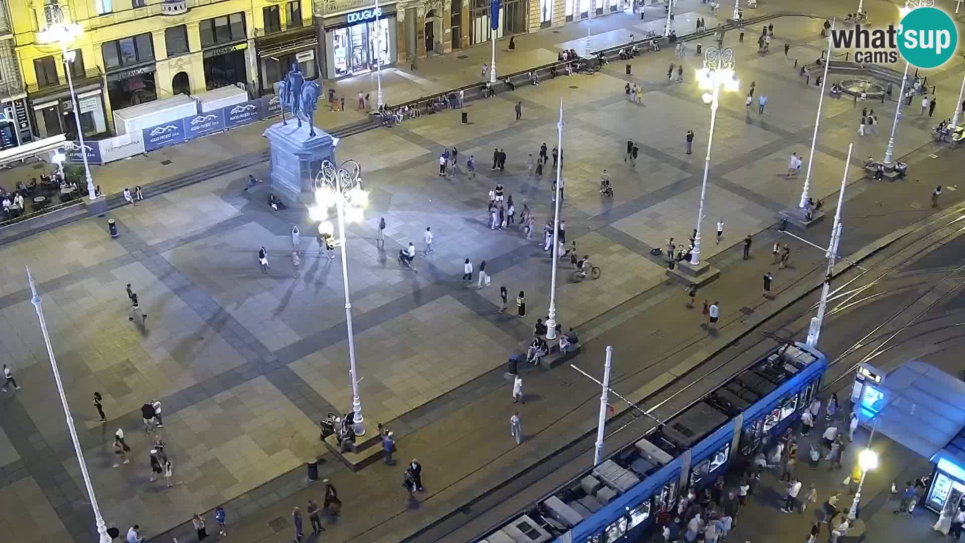 Ban Jelačić live cam Zagreb – Hotel Dubrovnik