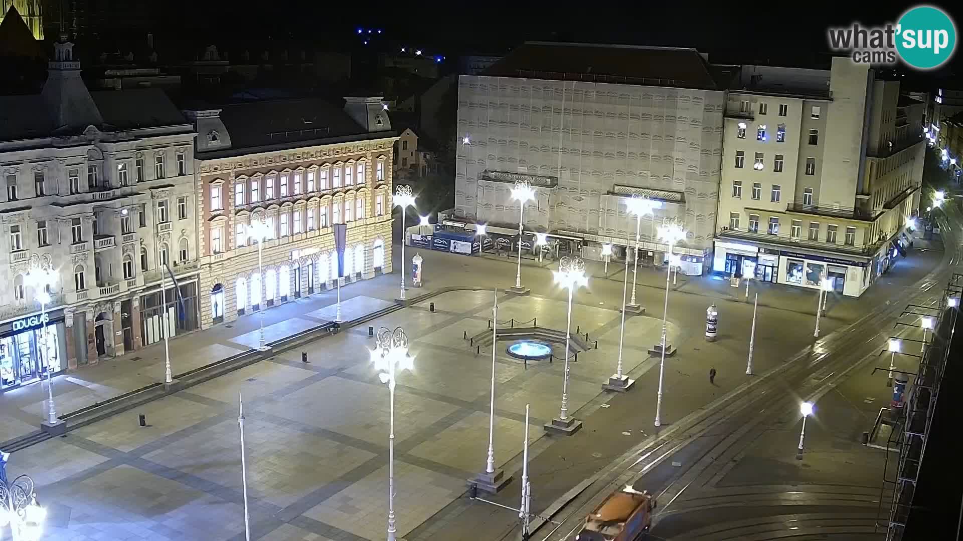 Ban Jelačić live cam Zagreb – Hotel Dubrovnik