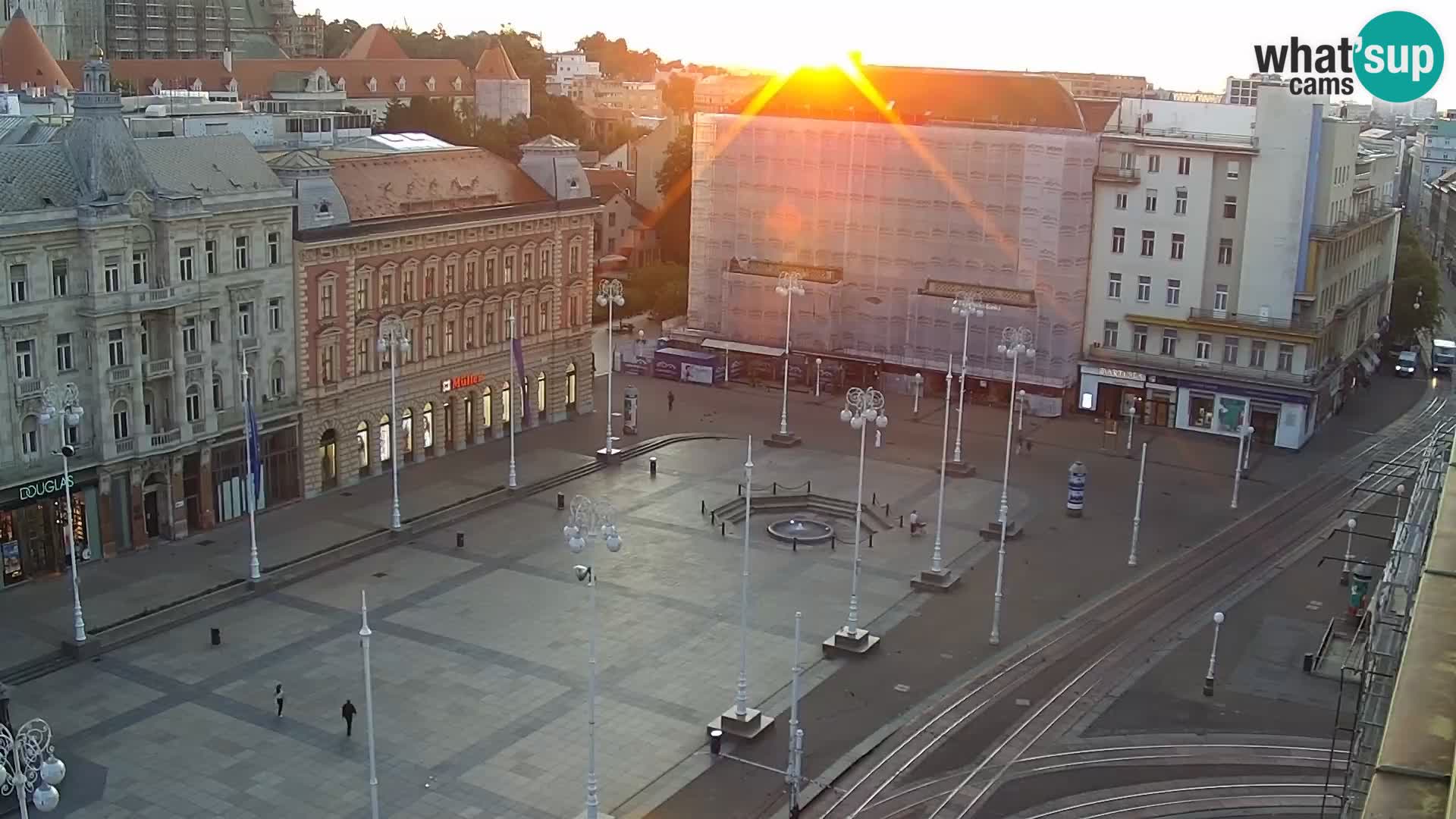 Ban Jelačić live cam Zagreb – Hotel Dubrovnik