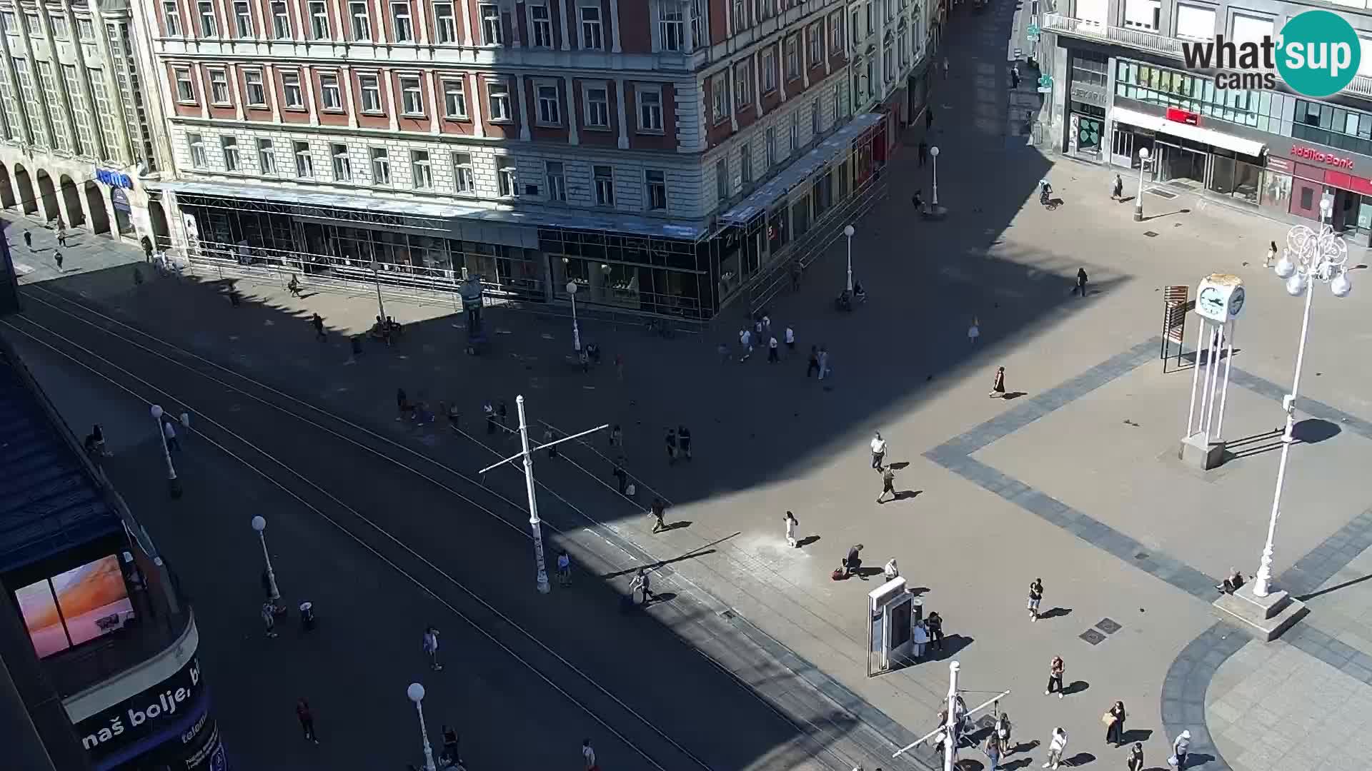 Ban Jelačić live cam Zagreb – Hotel Dubrovnik