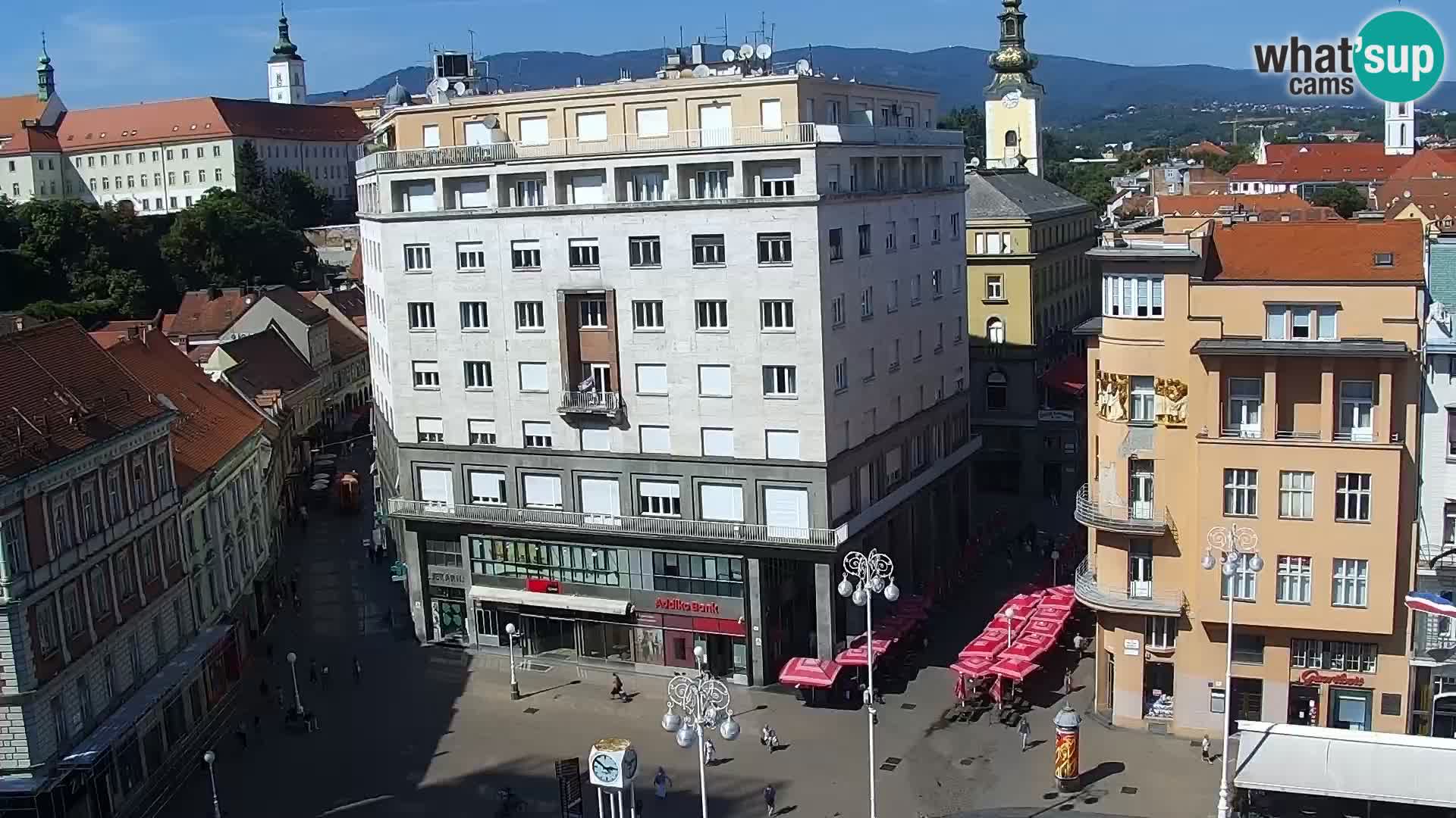 Ban Jelačić live cam Zagreb – Hotel Dubrovnik