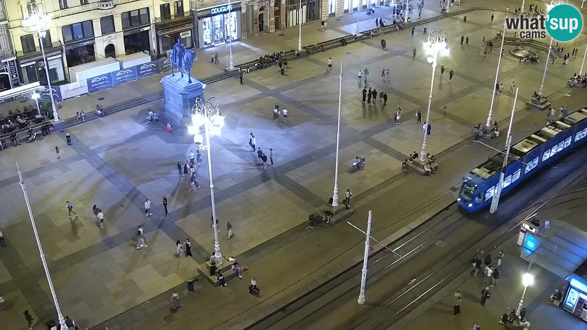 LIVE Webcam Zagreb Hotel Dubrovnik | Ban Jelačić square