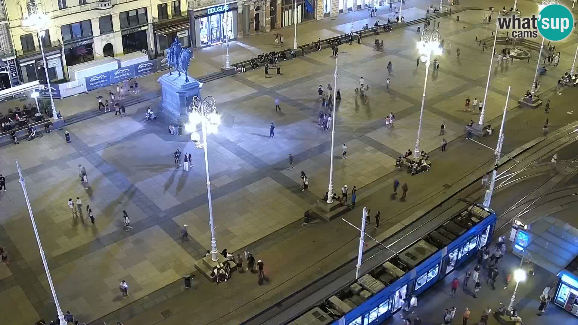 Ban Jelačić live cam Zagreb – Hotel Dubrovnik