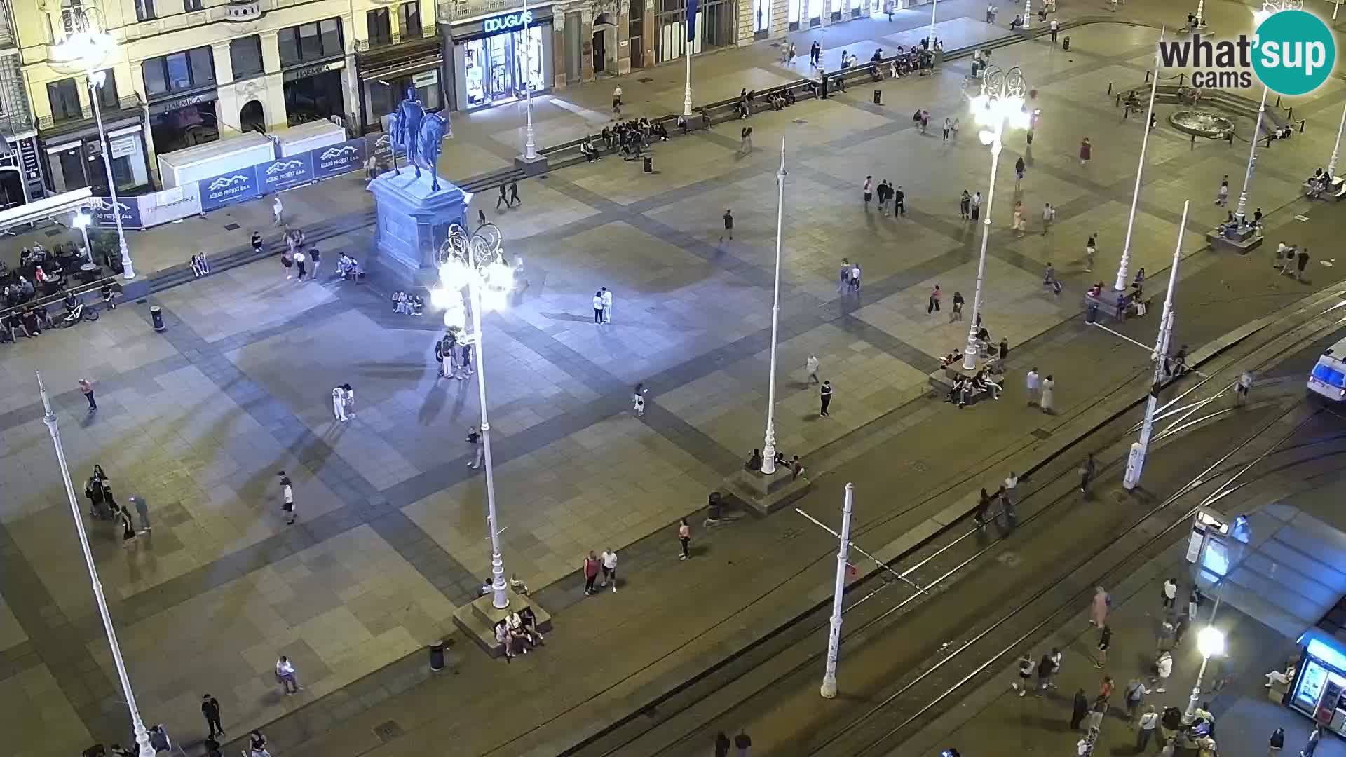 Ban Jelačić live cam Zagreb – Hotel Dubrovnik