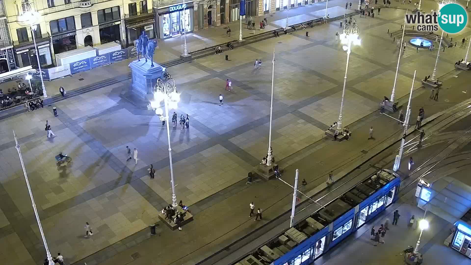Plaza Ban Jelačić camera en vivo Zagreb – Hotel Dubrovnik