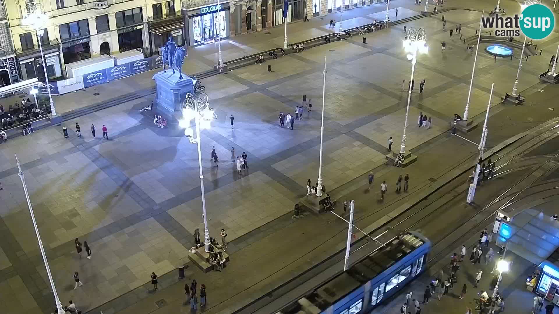Plaza Ban Jelačić camera en vivo Zagreb – Hotel Dubrovnik