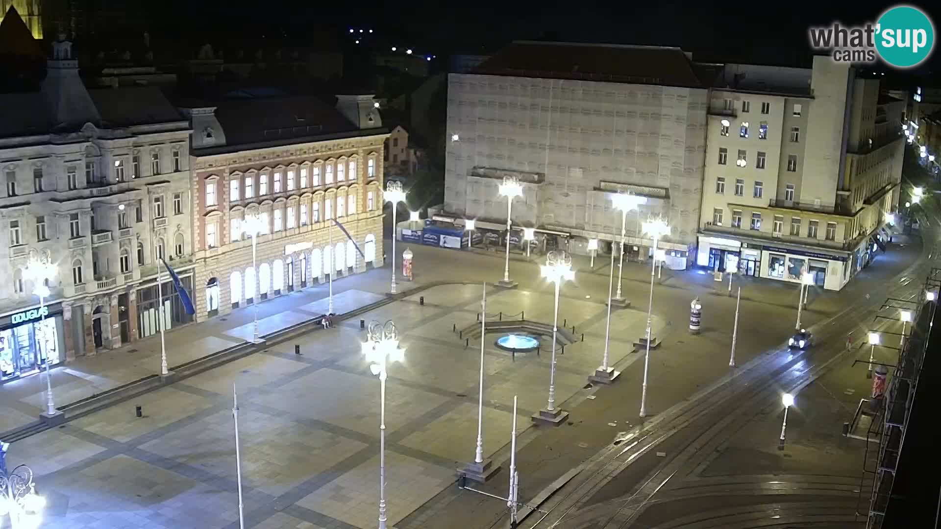 Plaza Ban Jelačić camera en vivo Zagreb – Hotel Dubrovnik