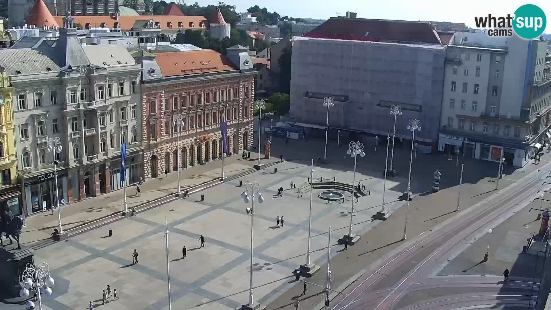 Piazza Ban Jelačić livecam Zagreb – Hotel Dubrovnik