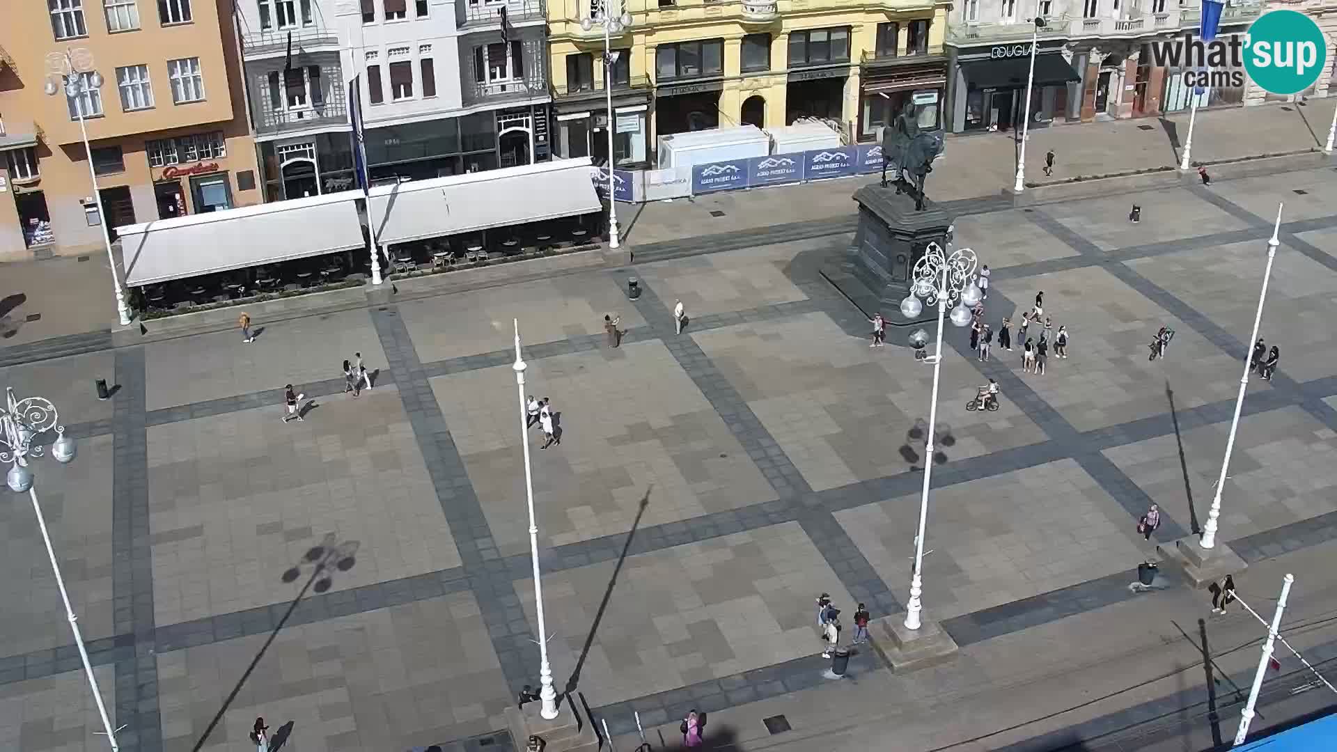 LIVE Webcam Zagreb Hotel Dubrovnik | Ban Jelačić square
