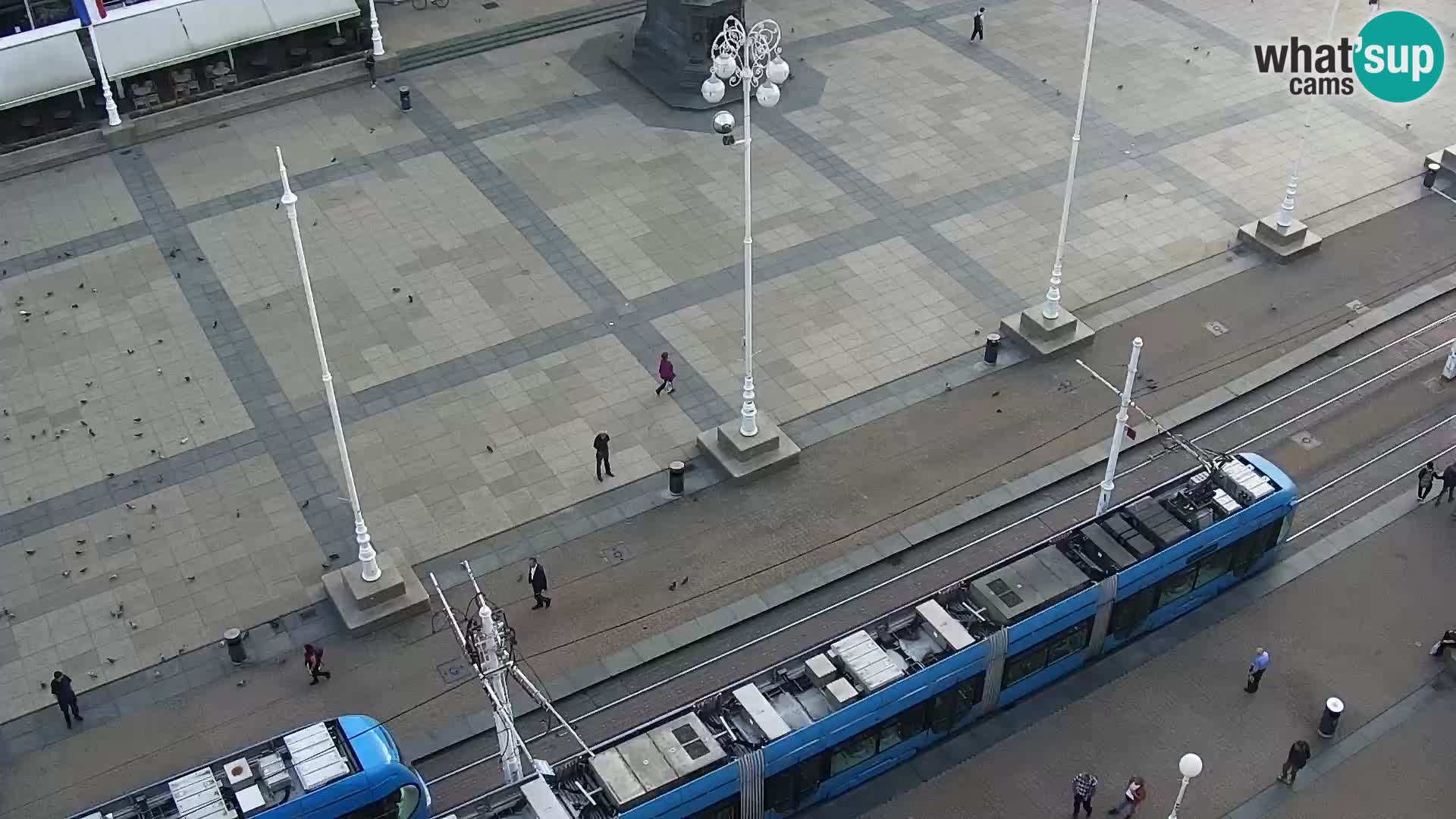 Piazza Ban Jelačić livecam Zagreb – Hotel Dubrovnik